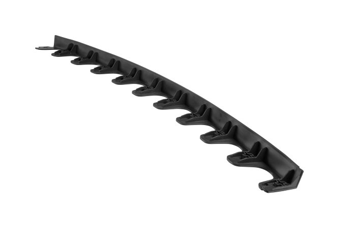 Kantskinne svart 45 mm x 1 meter